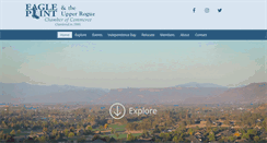 Desktop Screenshot of eaglepointchamber.org